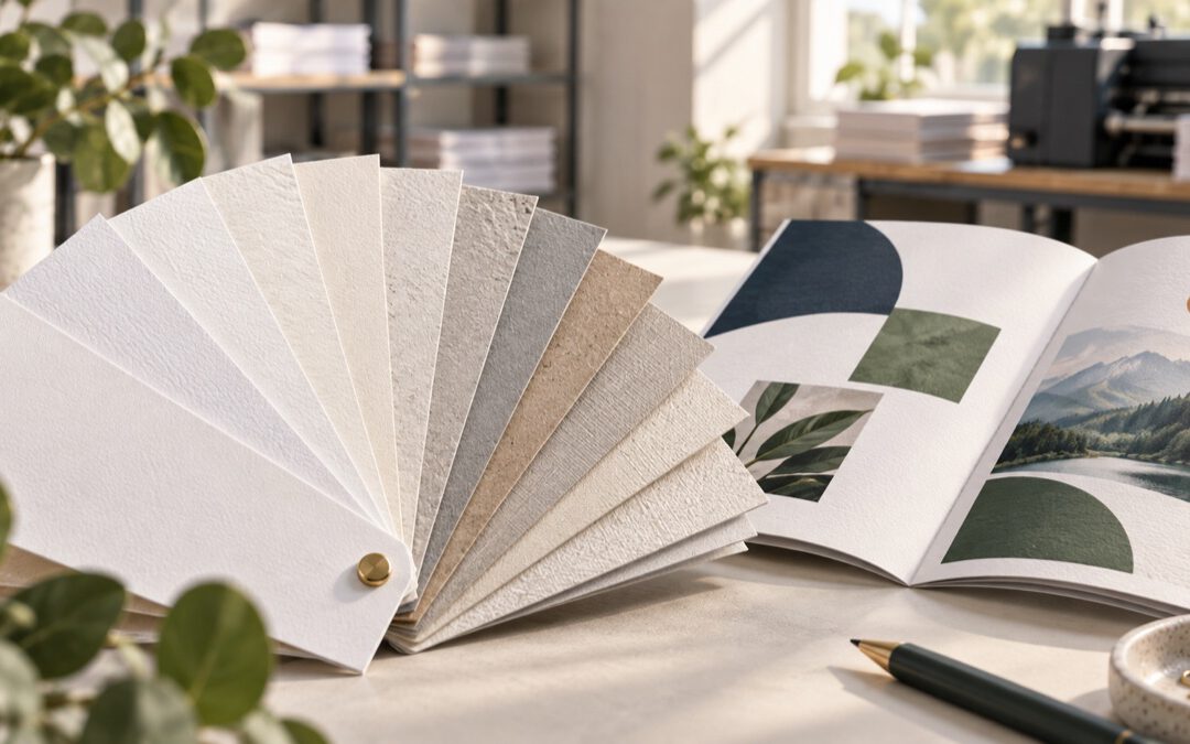 Welches Papier passt zu Ihrer Unternehmensbroschüre?